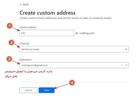 درخواست ایمیل اختصاصی .